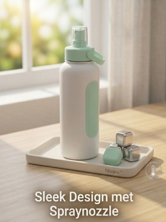 ChillMist™ - Thermische Bidon met Sprayfunctie