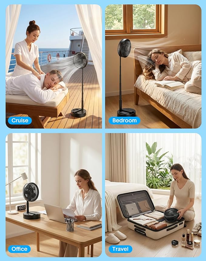 Flexbreeze Pro™ Opvouwbare ventilator